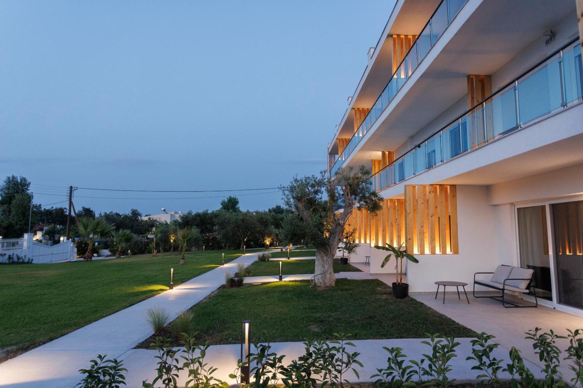 Asterias Premium Holiday Apartments Pefkochori Luaran gambar