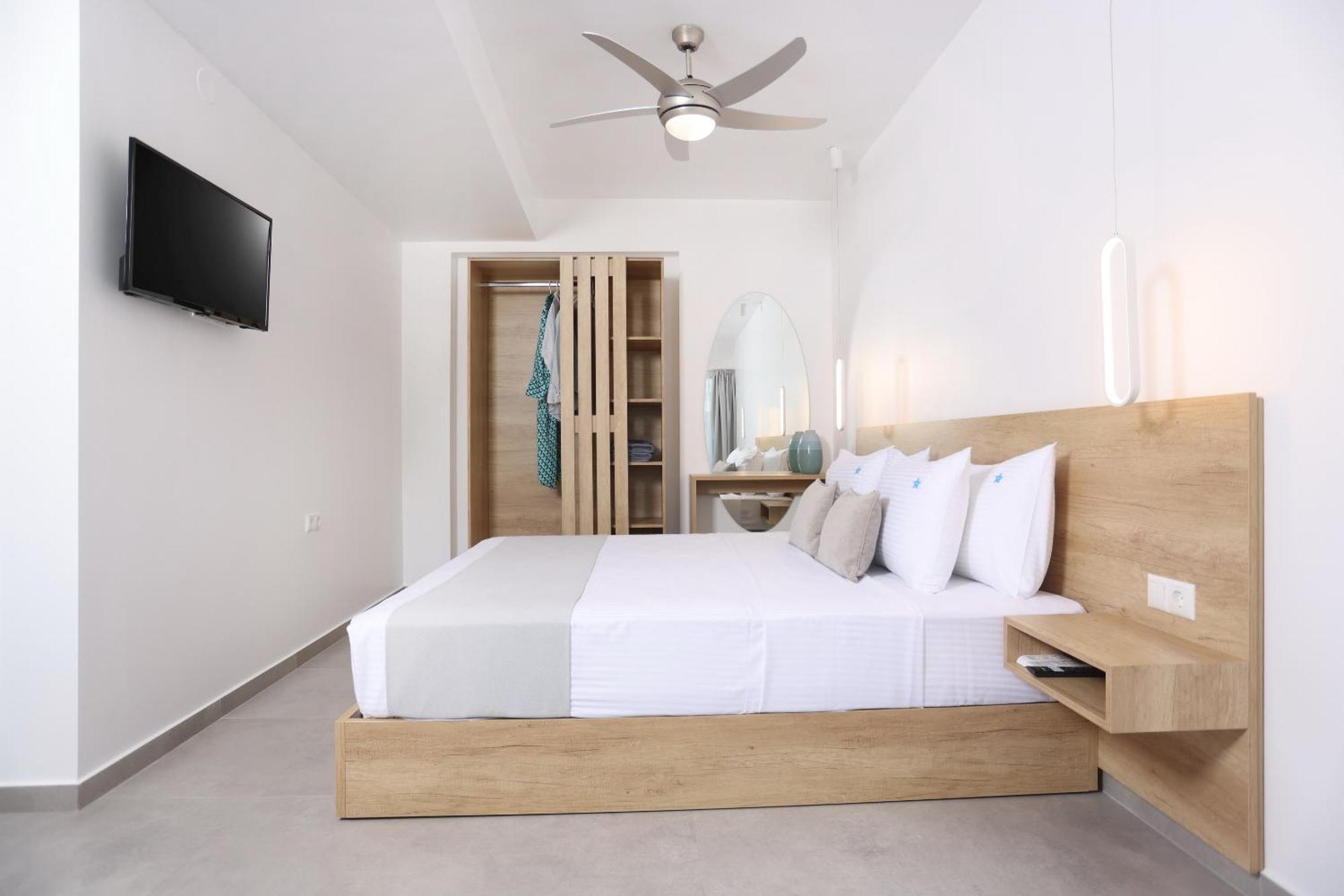 Asterias Premium Holiday Apartments Pefkochori Luaran gambar