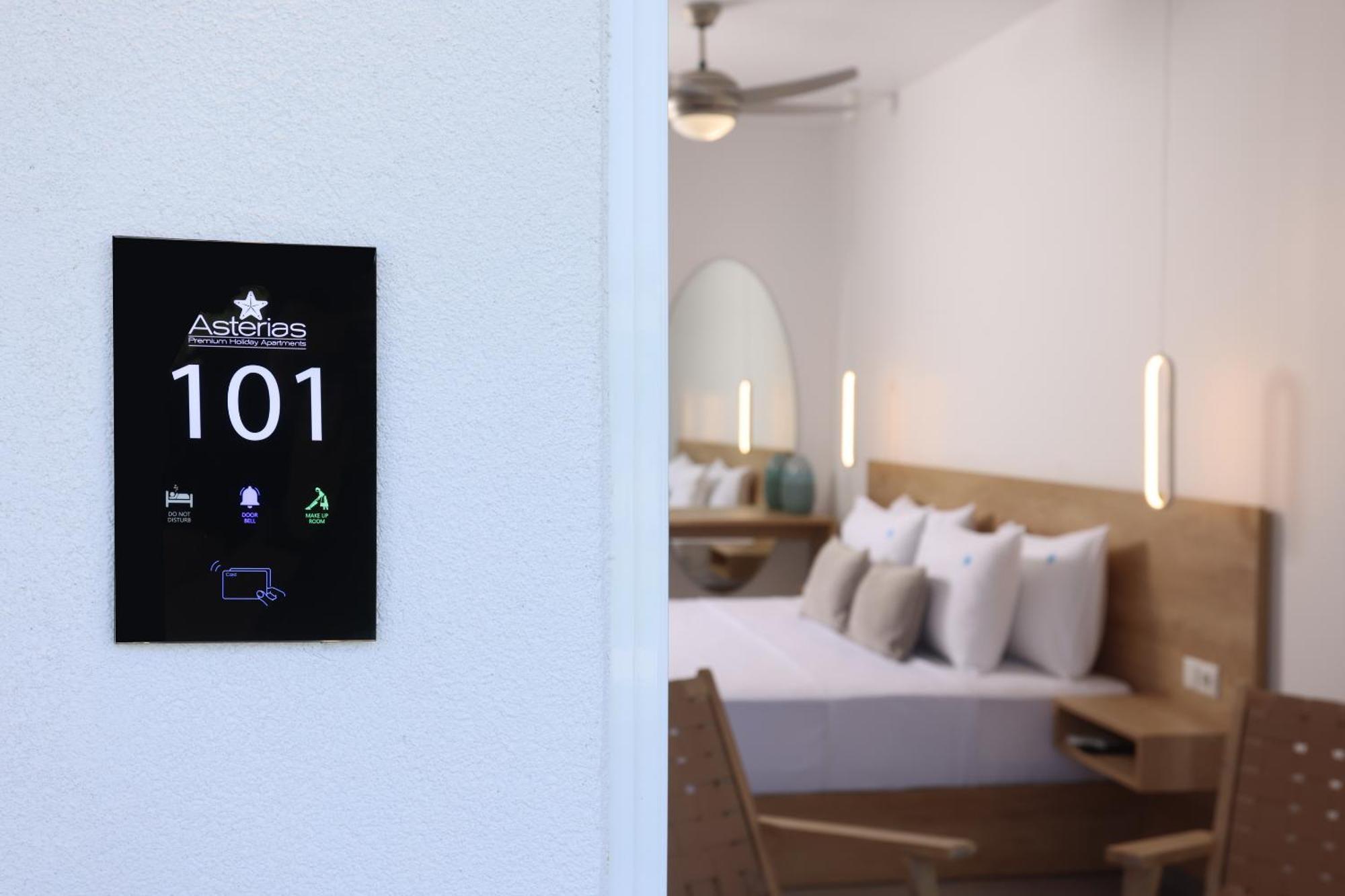 Asterias Premium Holiday Apartments Pefkochori Luaran gambar