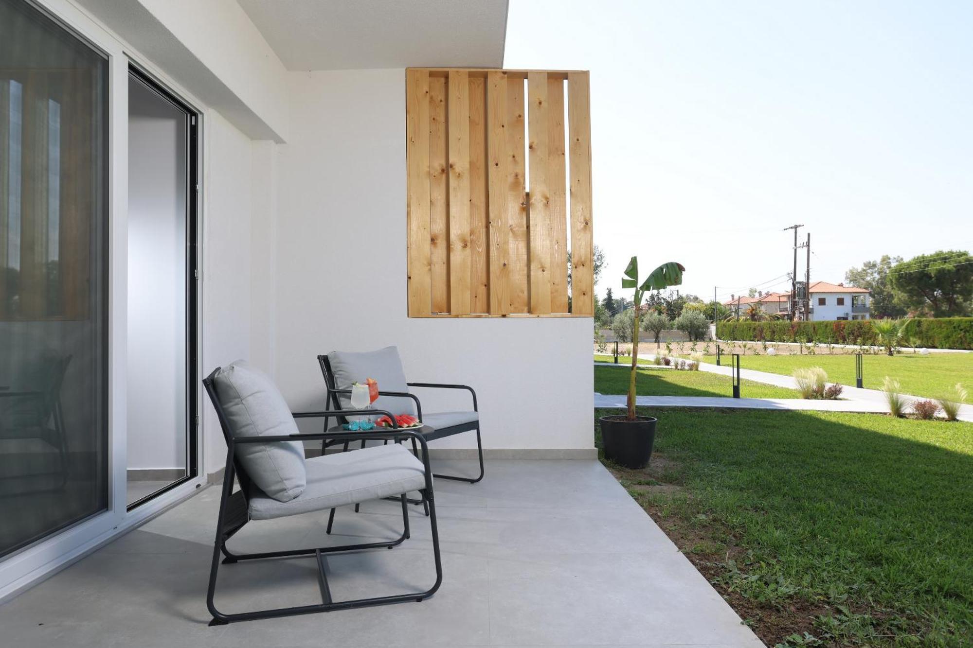 Asterias Premium Holiday Apartments Pefkochori Luaran gambar